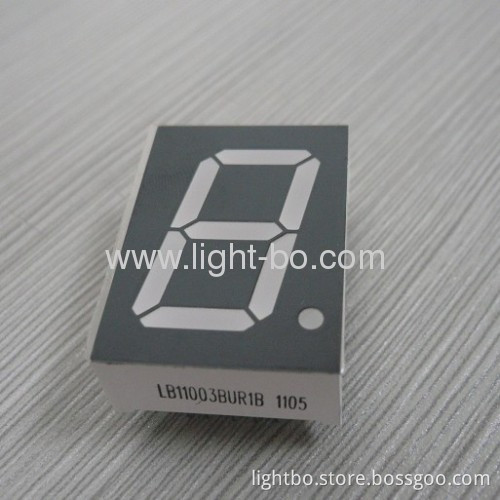 Super Bright Red Anode 1" 7 Segment Led Display 